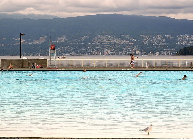 Piscina pública em Vancouver