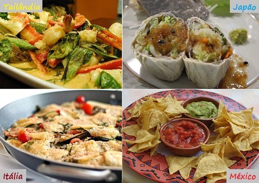 Melhores destinos gastronômicos