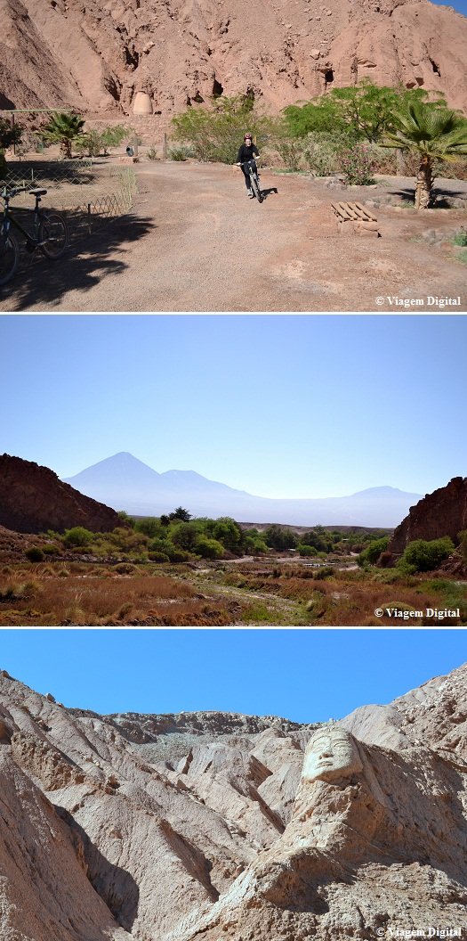 Passeio de bicicleta no Atacama: Pucará de Quitor