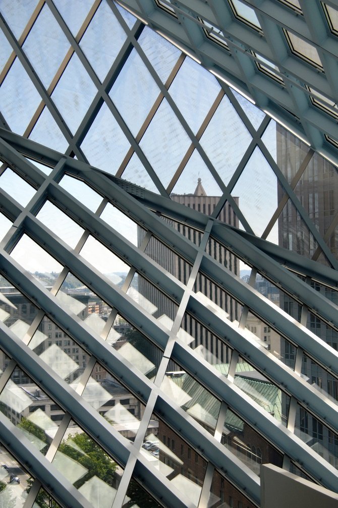 Ponto mais alto da Biblioteca de Seattle